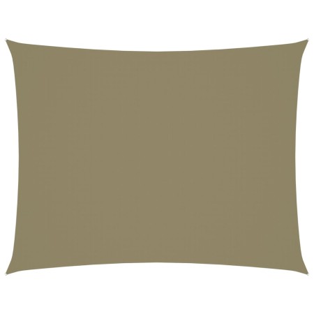 Rectangular sail awning beige Oxford fabric 3x4.5 m by , Umbrellas - Ref: Foro24-135156, Price: 44,13 €, Discount: %