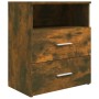 Nightstands 2 pcs smoked oak color 50x32x60 cm by vidaXL, Nightstands - Ref: Foro24-815859, Price: 58,55 €, Discount: %