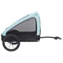 Blauer und schwarzer Haustier-Fahrradanhänger von , Kinderwagen für Haustiere - Ref: Foro24-92595, Preis: 124,32 €, Rabatt: %