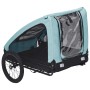 Blauer und schwarzer Haustier-Fahrradanhänger von , Kinderwagen für Haustiere - Ref: Foro24-92595, Preis: 124,32 €, Rabatt: %