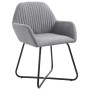 Swivel dining chairs 2 units light gray fabric by vidaXL, dining chairs - Ref: Foro24-249807, Price: 166,74 €, Discount: %