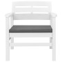 Garden furniture set 3 pieces white plastic by vidaXL, Garden sets - Ref: Foro24-45620, Price: 202,12 €, Discount: %