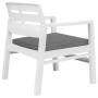 Garden furniture set 3 pieces white plastic by vidaXL, Garden sets - Ref: Foro24-45620, Price: 202,12 €, Discount: %