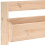 Wall planter 3 levels solid pine wood 60x18.5x110 cm by , Pots and planters - Ref: Foro24-825114, Price: 79,00 €, Discount: %