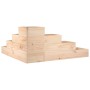 4-tier planter solid pine wood 80.5x79x36 cm by , Pots and planters - Ref: Foro24-825317, Price: 72,99 €, Discount: %