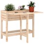 Jardinera con tapa plegable madera maciza de pino de , Maceteros y jardineras - Ref: Foro24-825121, Precio: 58,99 €, Descuent...