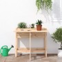 Planter with folding lid solid pine wood by , Pots and planters - Ref: Foro24-825121, Price: 59,18 €, Discount: %