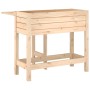 Jardinera con tapa plegable madera maciza de pino de , Maceteros y jardineras - Ref: Foro24-825121, Precio: 58,99 €, Descuent...