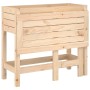 Jardinera con tapa plegable madera maciza de pino de , Maceteros y jardineras - Ref: Foro24-825121, Precio: 58,99 €, Descuent...