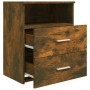 Nightstands 2 pcs smoked oak color 50x32x60 cm by vidaXL, Nightstands - Ref: Foro24-815859, Price: 58,55 €, Discount: %