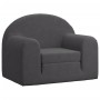 Anthracite gray soft plush children's sofa bed by , Baby and Toddler Furniture - Ref: Foro24-357018, Price: 37,66 €, Discount: %