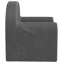 Anthracite gray soft plush children's sofa bed by , Baby and Toddler Furniture - Ref: Foro24-357018, Price: 37,66 €, Discount: %