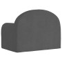 Anthracite gray soft plush children's sofa bed by , Baby and Toddler Furniture - Ref: Foro24-357018, Price: 37,66 €, Discount: %