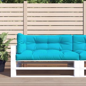 Cushions for pallet seats 3 pieces turquoise fabric by , Cushions for chairs and sofas - Ref: Foro24-3217132, Price: 99,49 €,...