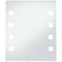 Espejo de pared de baño con LED 50x60 cm de vidaXL, Espejos - Ref: Foro24-144699, Precio: 71,72 €, Descuento: %