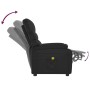 Black Synthetic Leather Massage Chair by , Electric massage chairs - Ref: Foro24-342693, Price: 229,99 €, Discount: %