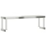 Shelf on stainless steel work table 110x30x35 cm by , Restoration - Ref: Foro24-376448, Price: 75,70 €, Discount: %