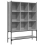 Estantería madera de ingeniería gris Sonoma 102x30x141,5 cm de , Librerías y estanterías - Ref: Foro24-3214332, Precio: 106,8...