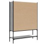 Regal aus technischem Holz in Sonoma-Grau, 102 x 30 x 141,5 cm von , Bücherregale und Regale - Ref: Foro24-3214332, Preis: 10...