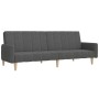 2-Sitzer-Schlafsofa aus dunkelgrauem Stoff von , Sofas - Ref: Foro24-375759, Preis: 249,44 €, Rabatt: %