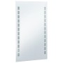 Espejo de pared de baño con LED 50x60 cm de vidaXL, Espejos - Ref: Foro24-144699, Precio: 71,72 €, Descuento: %