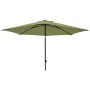 Madison Mykanos parasol green 250 cm by , Umbrellas - Ref: Foro24-447162, Price: 134,01 €, Discount: %