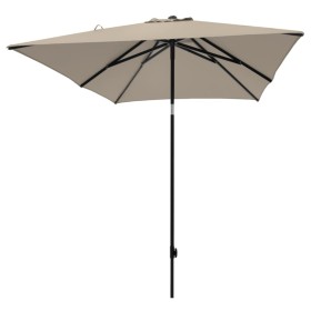 Madison Moraira Parasol ecru 230x230 cm by , Umbrellas - Ref: Foro24-447157, Price: 159,99 €, Discount: %