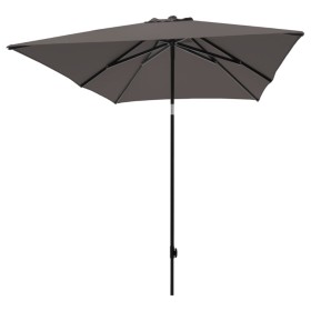 Madison Parasol Moraira taupe gray 230x230 cm by , Umbrellas - Ref: Foro24-447160, Price: 152,07 €, Discount: %