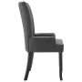 Dining chairs with armrests 2 units dark gray fabric by , dining chairs - Ref: Foro24-276908, Price: 288,25 €, Discount: %