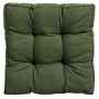 Madison Green Panama Padded Chair Cushion 47x47 cm by , Cushions for chairs and sofas - Ref: Foro24-434690, Price: 23,99 €, D...