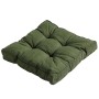 Madison Green Panama Padded Chair Cushion 47x47 cm by , Cushions for chairs and sofas - Ref: Foro24-434690, Price: 23,99 €, D...