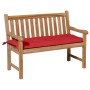 Madison Panama bench cushion brick red 120x48 cm by , Cushions for chairs and sofas - Ref: Foro24-434671, Price: 38,47 €, Dis...