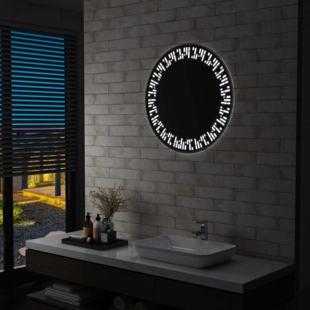 Espejo de baño con LED 70 cm de vidaXL, Espejos - Ref: Foro24-144721, Precio: 73,52 €, Descuento: %