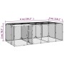 Solid impregnated pine wood chicken coop 600x300x200 cm by , Cages and habitats for small animals - Ref: Foro24-3102986, Pric...