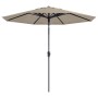 Madison Paros II Luxe Ecru Parasol 300 cm by , Umbrellas - Ref: Foro24-434708, Price: 142,55 €, Discount: %