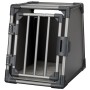 TRIXIE Geneigte Hundetransportbox Größe S Graphit-Aluminium 39335 von , Transportboxen und Boxen für Haustiere - Ref: Foro24-...