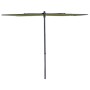 Madison Sun Wave Balcony Parasol 270x150 cm Sage Green by , Umbrellas - Ref: Foro24-423724, Price: 209,28 €, Discount: %