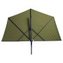 Madison Sun Wave Balcony Parasol 270x150 cm Sage Green by , Umbrellas - Ref: Foro24-423724, Price: 209,28 €, Discount: %