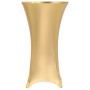 Elastic table covers 2 pcs 60 cm gold by , Covers - Ref: Foro24-133560, Price: 39,66 €, Discount: %