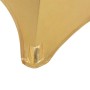 Elastic table covers 2 pcs 60 cm gold by , Covers - Ref: Foro24-133560, Price: 39,66 €, Discount: %