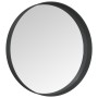 Black wall mirror 30 cm by , Mirrors - Ref: Foro24-322292, Price: 33,00 €, Discount: %