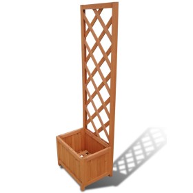 Trellis Wooden Planter, 40 x 30 x 135 cm by , Pots and planters - Ref: Foro24-41297, Price: 45,99 €, Discount: %