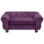 Burgundy plush dog sofa 72x45x30 cm by , Beds for dogs - Ref: Foro24-171041, Price: 90,97 €, Discount: %