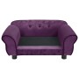 Burgundy plush dog sofa 72x45x30 cm by , Beds for dogs - Ref: Foro24-171041, Price: 90,97 €, Discount: %