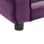 Burgunderrotes Plüsch-Hundesofa 72x45x30 cm von , Betten für Hunde - Ref: Foro24-171041, Preis: 87,85 €, Rabatt: %