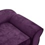 Burgunderrotes Plüsch-Hundesofa 72x45x30 cm von , Betten für Hunde - Ref: Foro24-171041, Preis: 90,97 €, Rabatt: %