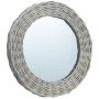 Wicker mirror 80 cm by , Mirrors - Ref: Foro24-287630, Price: 73,99 €, Discount: %