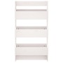 Wall planter 3 levels white pine wood 60x18.5x110 cm by , Pots and planters - Ref: Foro24-825115, Price: 91,05 €, Discount: %