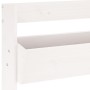 Wall planter 3 levels white pine wood 60x18.5x110 cm by , Pots and planters - Ref: Foro24-825115, Price: 91,05 €, Discount: %