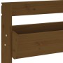 Wall planter 3 levels honey brown pine wood 60x18.5x110cm by , Pots and planters - Ref: Foro24-825117, Price: 89,44 €, Discou...